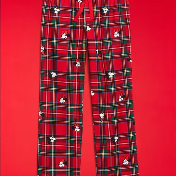 Old Navy Other - Brand New:Old Navy x Disney Mid-Rise Printed Flannel Pajama Pants for Women (M)